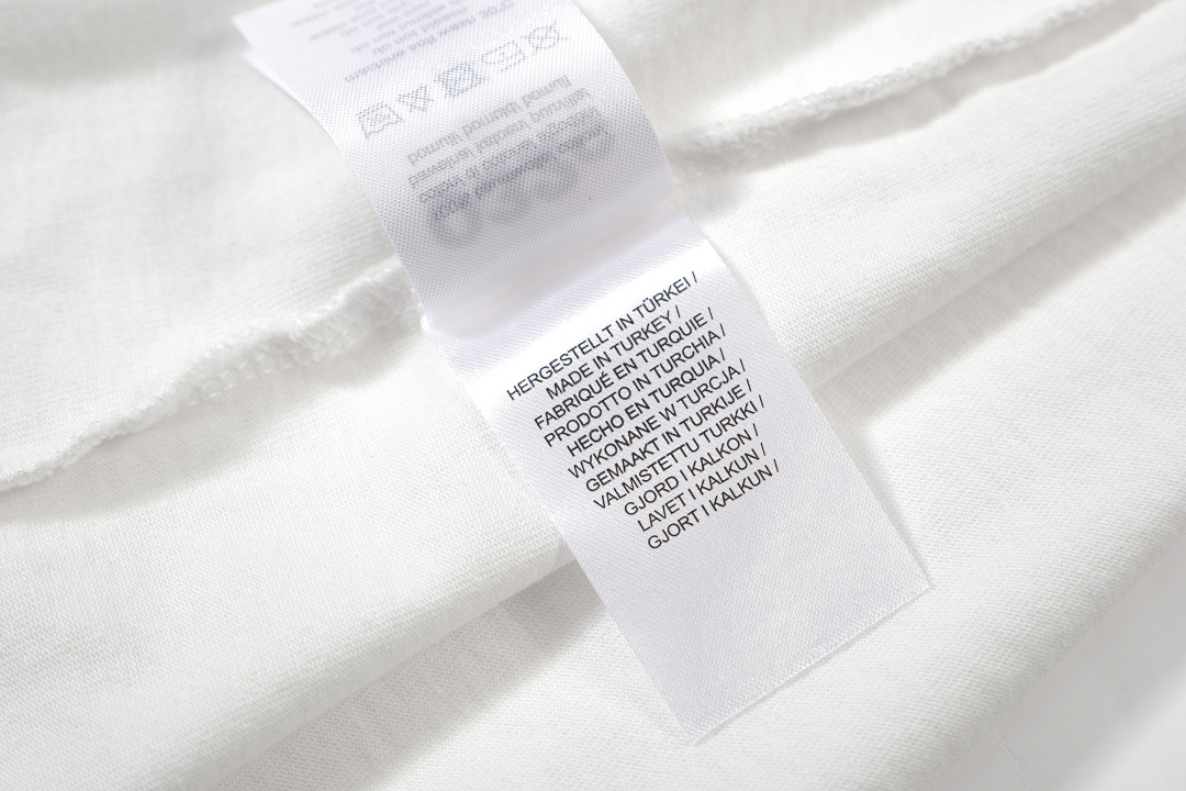 Unbranded 118 032C ''CRUX'' OVERSIZED BOX-CUT Print Short Sleeve T White S-XL 8010# - Image 15