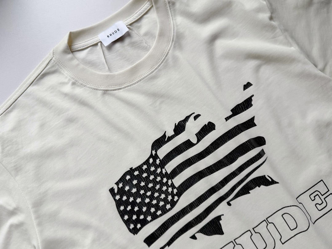 Unbranded 118 RHUD Print T : S M L XL Cream Apricot - Image 21