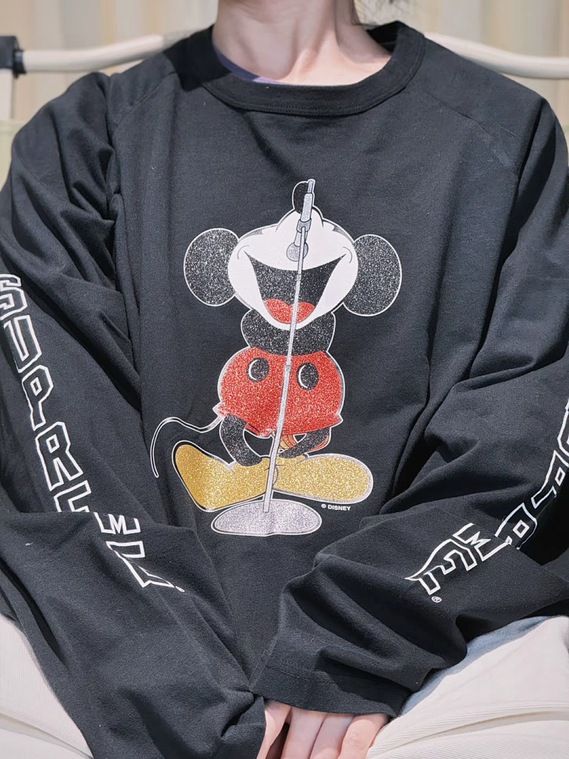 Supreme 218 Cream Long Sleeve NUMBER INE MICKEY RAGLAN L/S (N) - Image 47