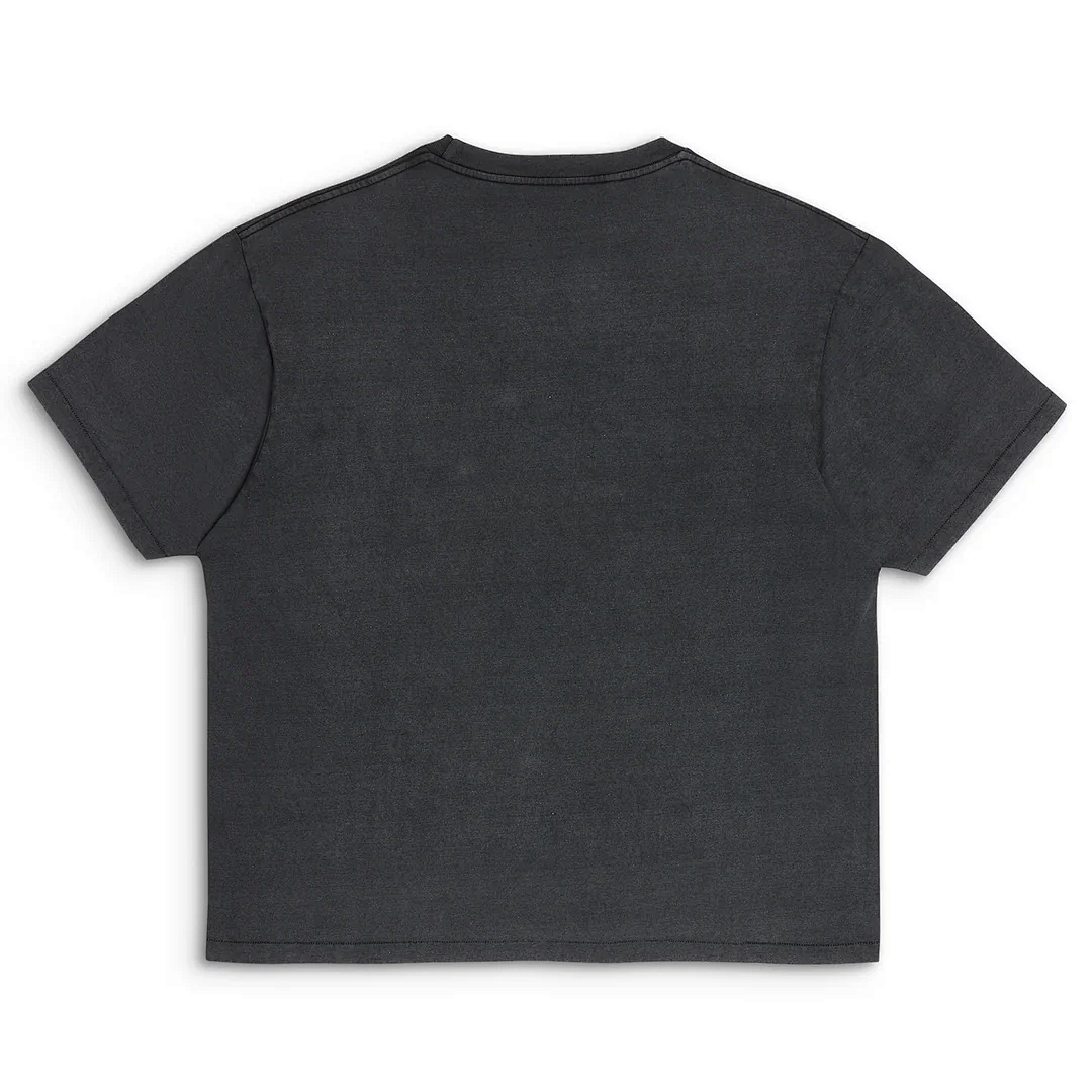 Gallery Dept 118 GALLERY DEPT. FLYING BRAIN POCKET NEW VINTAGE TEE Washed Big Print Short Sleeve T : Black S M L - Image 3