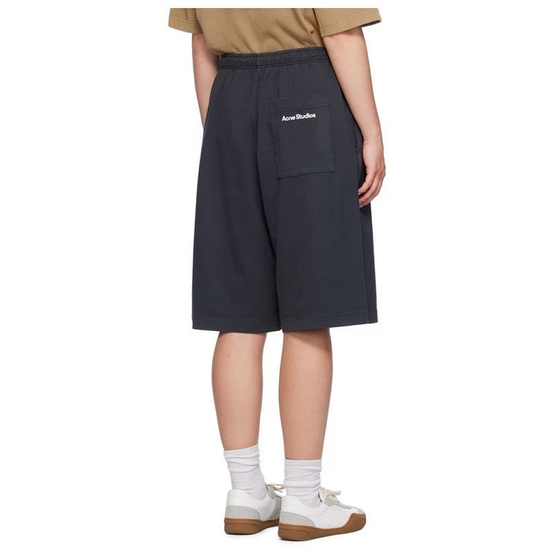 Acne Studios 148 AC Print Small LOGO Short Grey Blue S-XL 7605# - Image 21