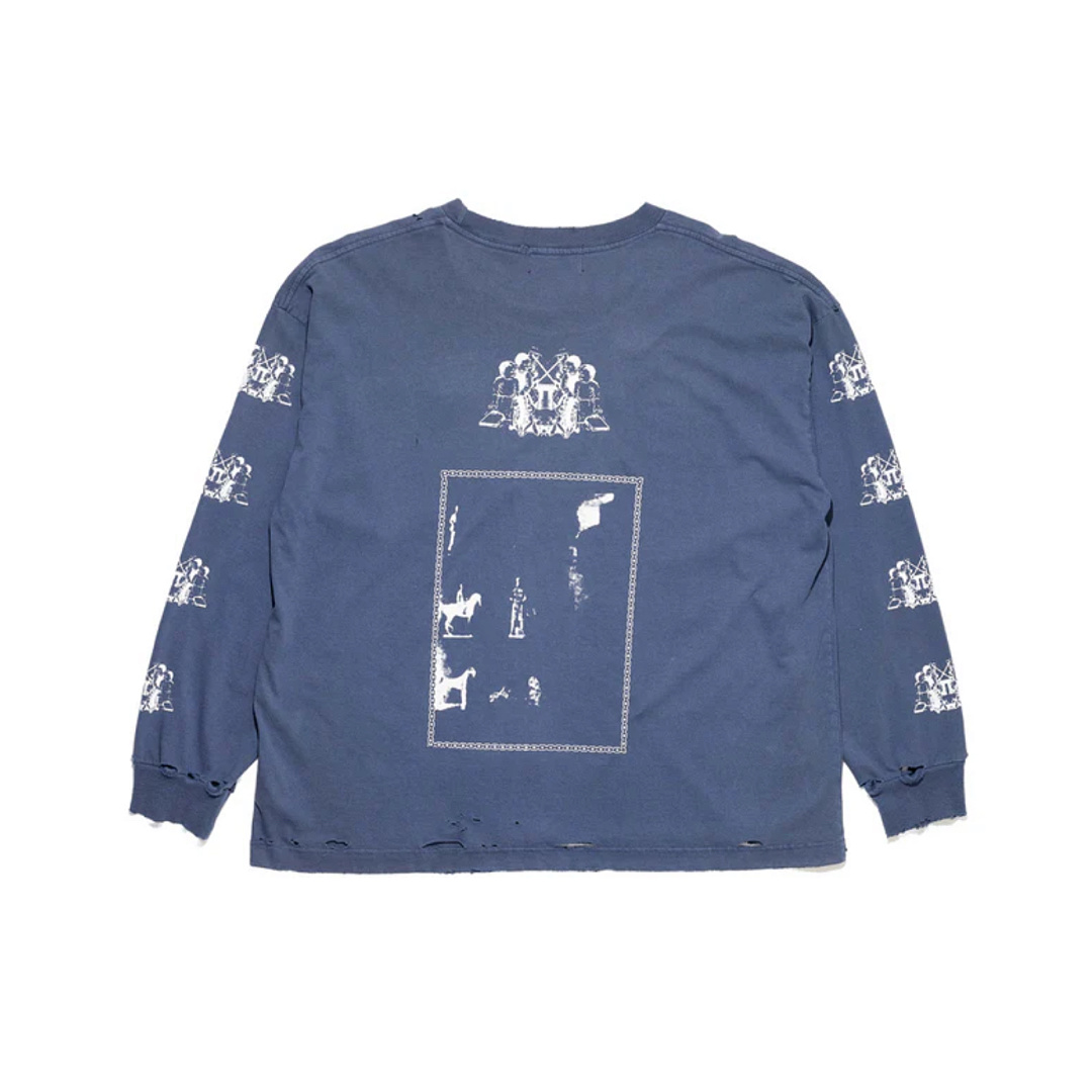 Enfants Riches Deprimes 168 Enfants Riches Deprimes I TOLD YOU WAS SICK Long Sleeve T : S M L XL (Blue) - Image 11