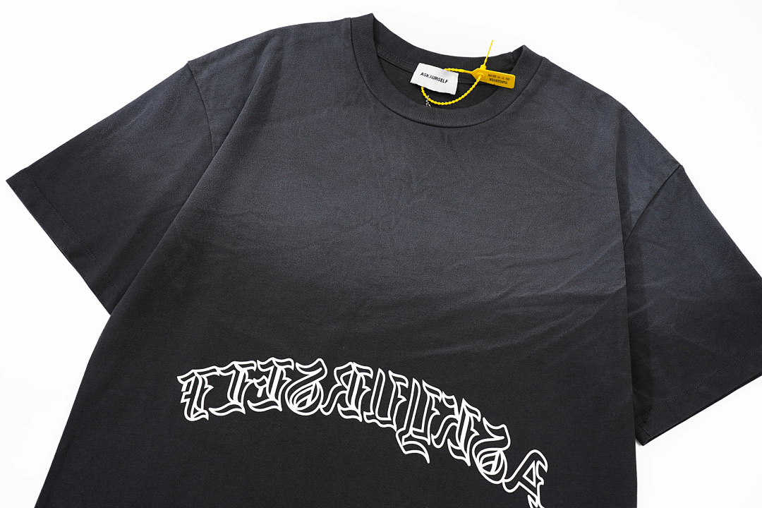 Unbranded 118 ASK ASKYURSELF TATTOO TEE Print Short Sleeve T Black S-XL 4082# - Image 4