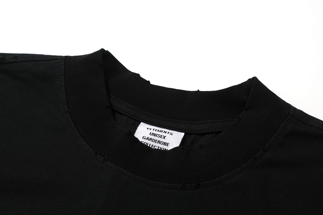 Unbranded 118 VTM Wind Label Small Logo Print Short Sleeve T Black S-XL V5206# - Image 4