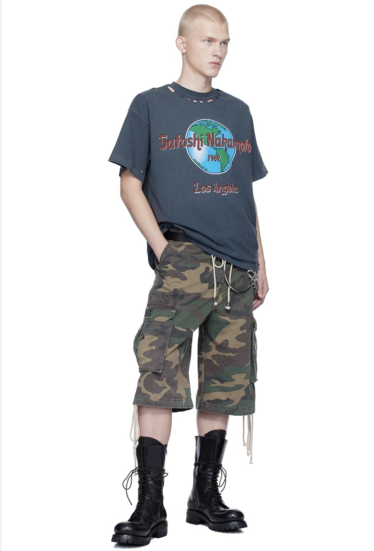 Unbranded 138 Satoshi Nakamoto 1969 Rock Tee Short Sleeve : Washed Grey S M L - Image 17
