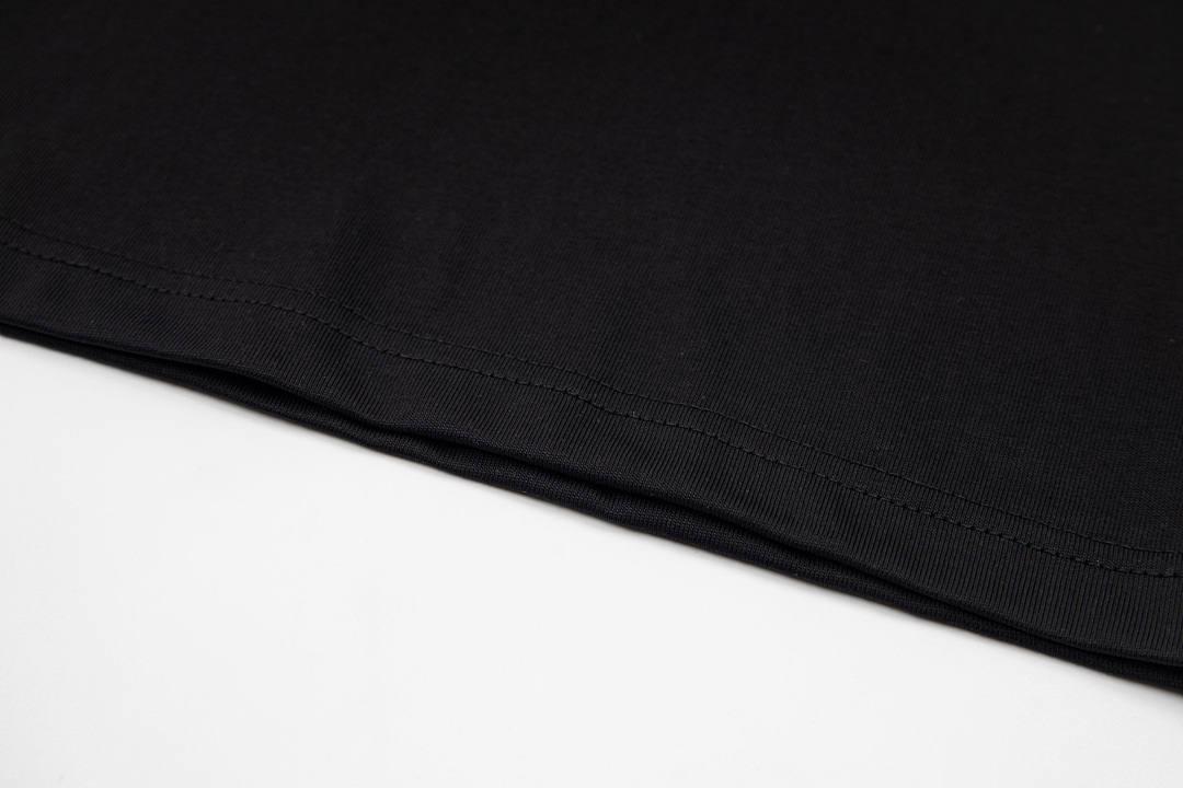 AMIRI 118 Wide Version Model Short Sleeve T Logo Print High Wind Black White S M L XL 9915# - Image 13