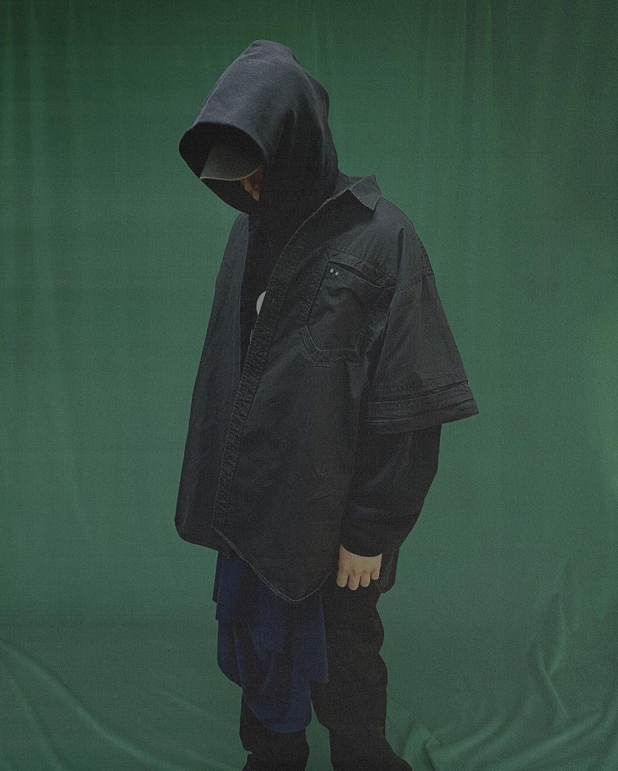 Arc'teryx 248 FAR.ARCHIVE WASHED DETACHABLE SHIRT Black S-L 3369# - Image 18