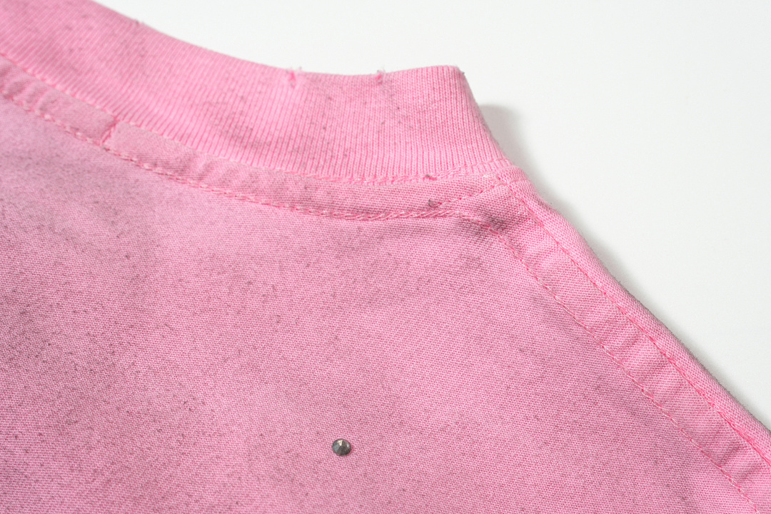 Acne Studios 138 AC Diamond LOGO Print Short Sleeve T White Grey Pink S-XL 8056# - Image 49