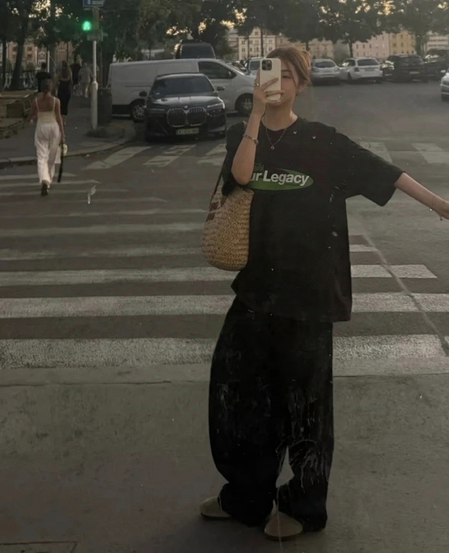 Stussy 128 STU SS25 OUR LEGACY TEE Collab T Print Short Sleeve Black Off White S-XL - Image 44