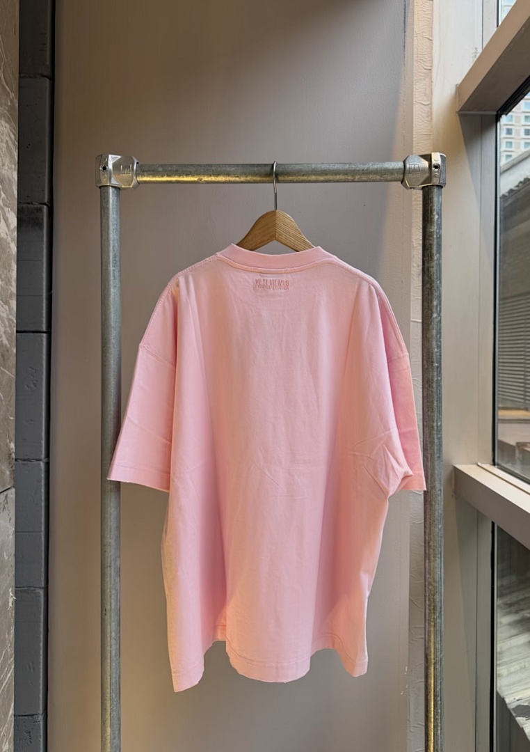 Unbranded 128 VTM Label Logo Print Short Sleeve T Pink Black S-XL V5208# - Image 35