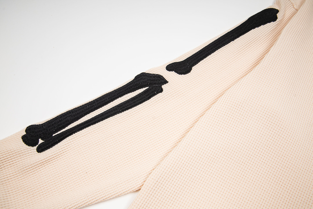 AMIRI 168 Wide Version Model Long Sleeve Black Apricot Light Grey S M L XL 601# - Image 19