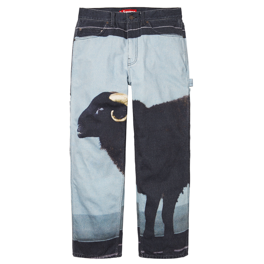 Supreme 398 25SS Damien Hirst Collab Long 30 32 34 36 (Green Black) - Image 4
