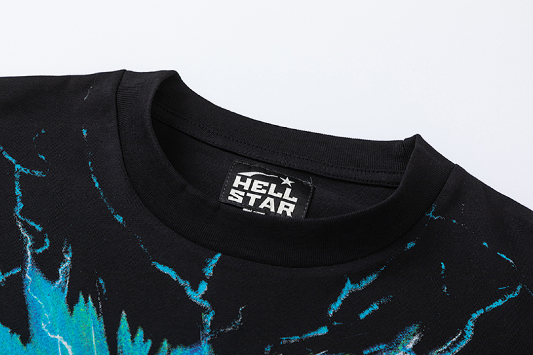 Hellstar 138 Hellstar Studios Electric Kid Tee Mens Water Short Sleeve T Black S-M-L-XL - Image 11