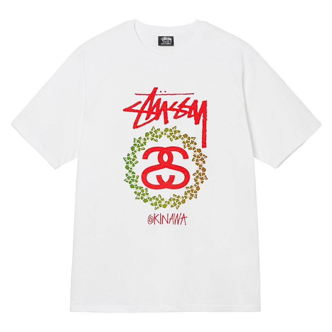 Stussy 108 Stu Short Sleeve T : Black White S Ｍ L XL XXL - Image 9
