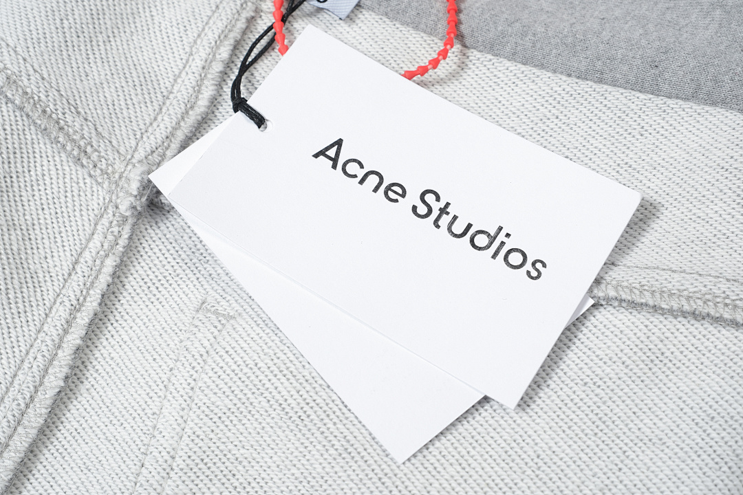 Acne Studios 258 AC Fleece Long Floral Grey S-XL 7612# - Image 14
