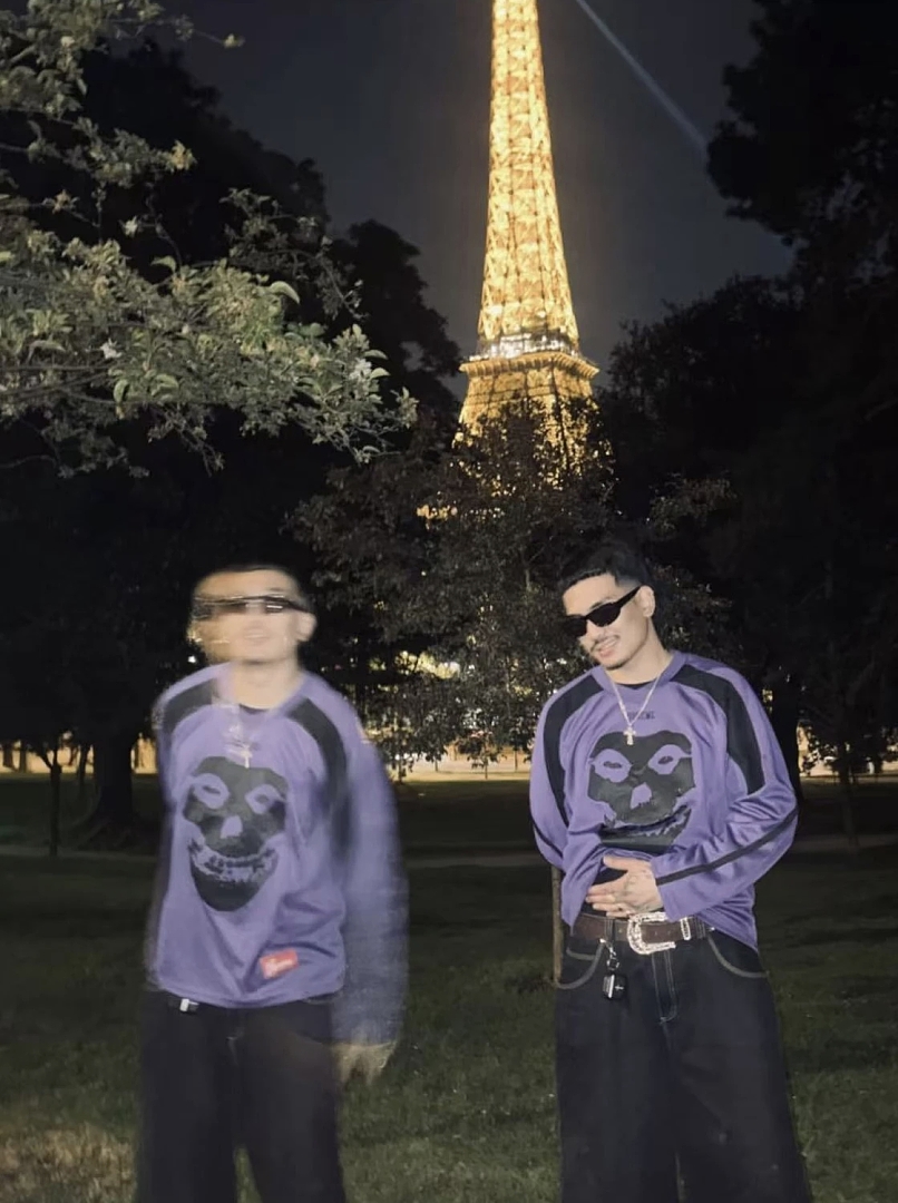 Supreme 248 SS26 HOCKEY JERSEY Long Sleeve Ice Black Purple S- XL - Image 32