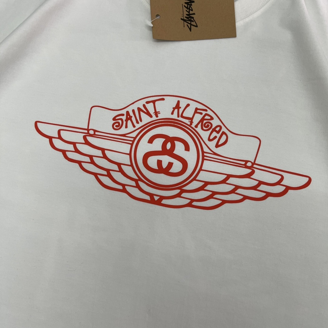 Stussy 108 Stu Short Sleeve T : Black White Grey S Ｍ L XL - Image 10