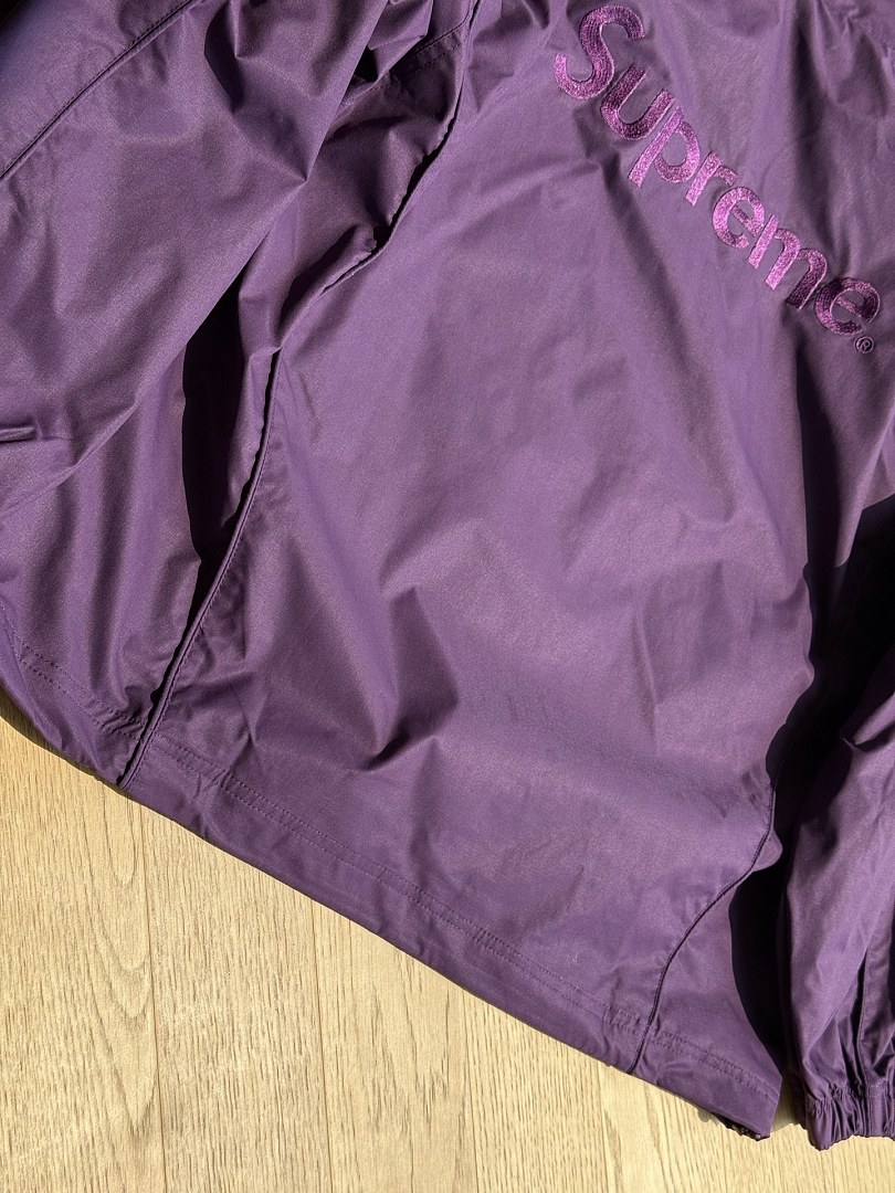 Balenciaga 438 SS26 WEEK1 Cotton Ripstop Track Jacket Black Off White Camo Purple S~XL - Image 15