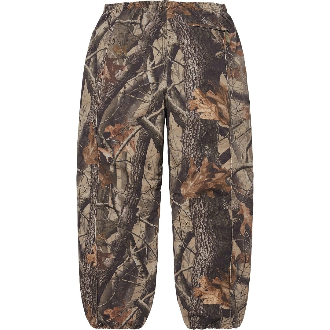 Balenciaga 368 SS26 WEEK1 Cotton Ripstop Track Pant Wide Black Camo Purple Off White S~XL - Image 9
