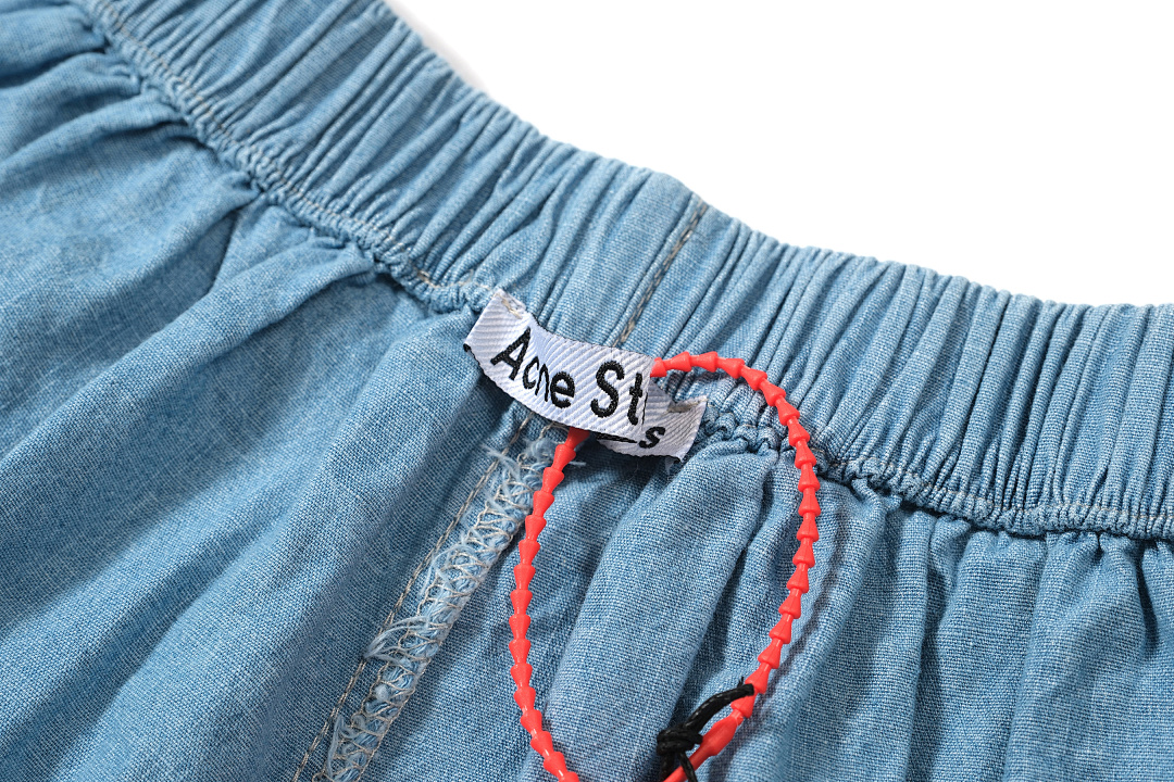 Acne Studios 188 AC Wind Print Short Blue S-XL 7620# - Image 11