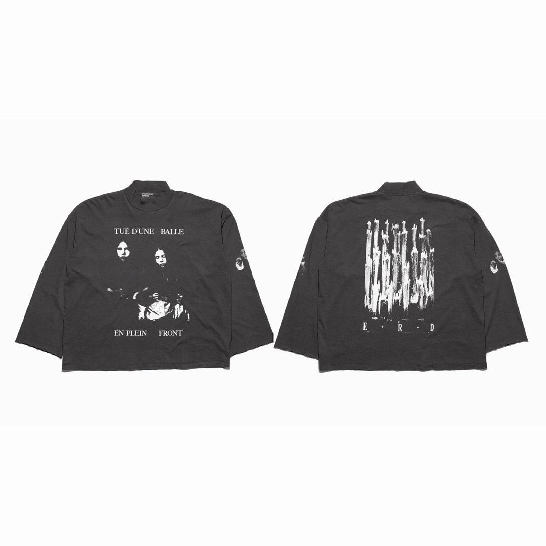 Enfants Riches Deprimes 148 Enfants Riches Deprimes Double Long Sleeve T : S M L XL Water (Black) - Image 3