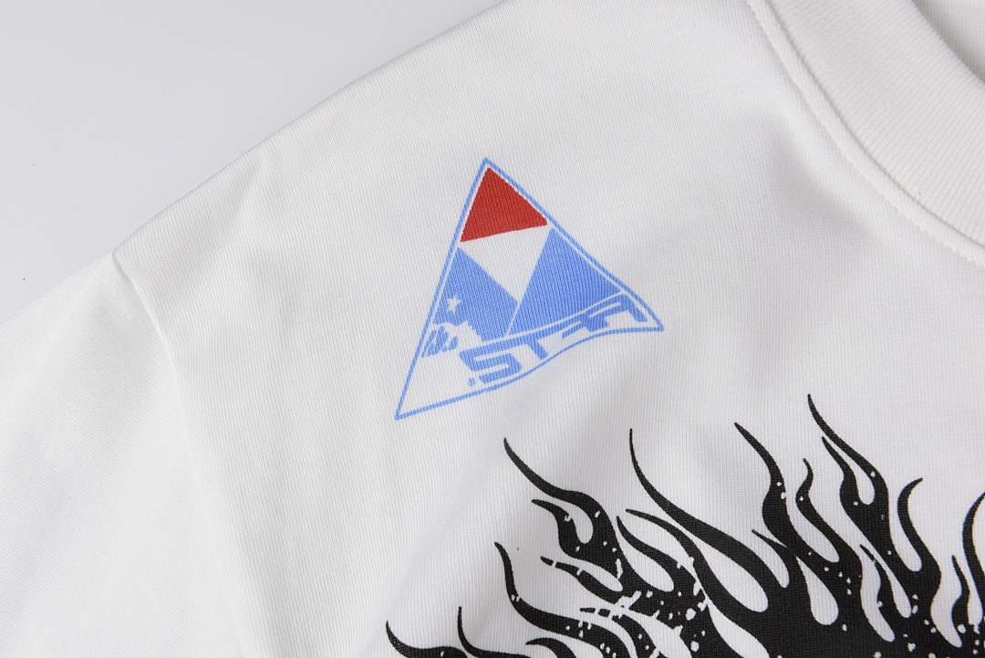 Hellstar 148 Hellstar Studios Screaming Kid Tee Khaki Print Short Sleeve White S-XL - Image 12