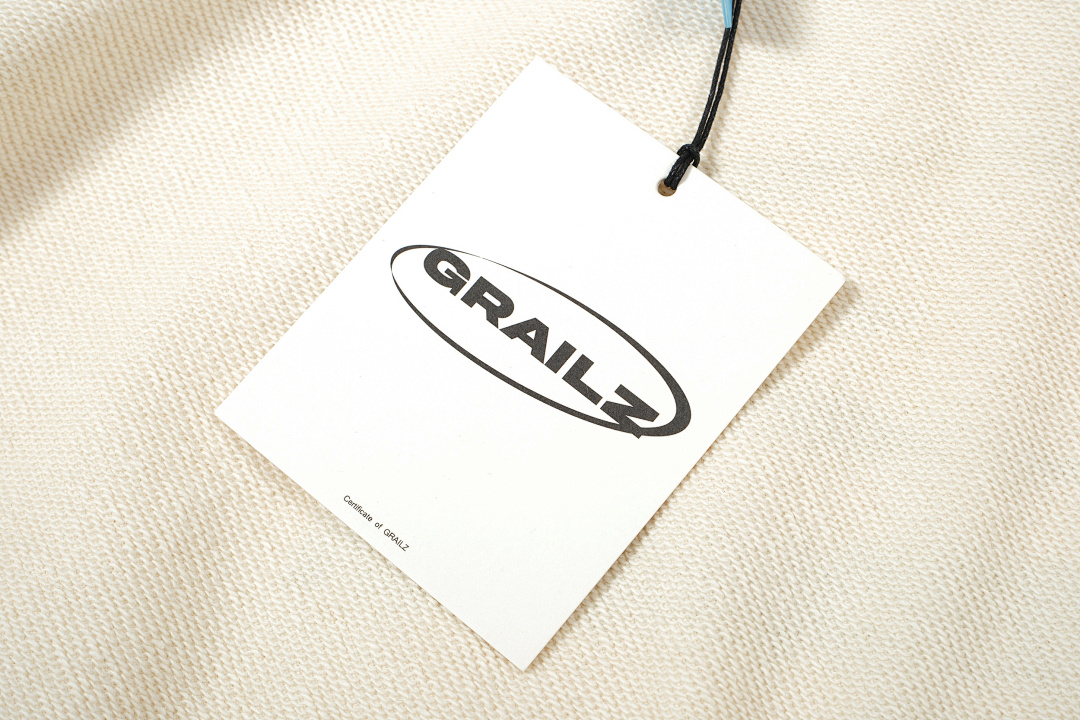 Unbranded 228 GRAILZ Logo Label Embroidered Black Apricot Grey 1 2 3 G1904# - Image 29