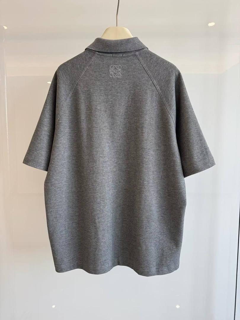 Ralph Lauren 158 L0E Wind Collar POLO Short Sleeve T Grey : S-XL E0002# - Image 18