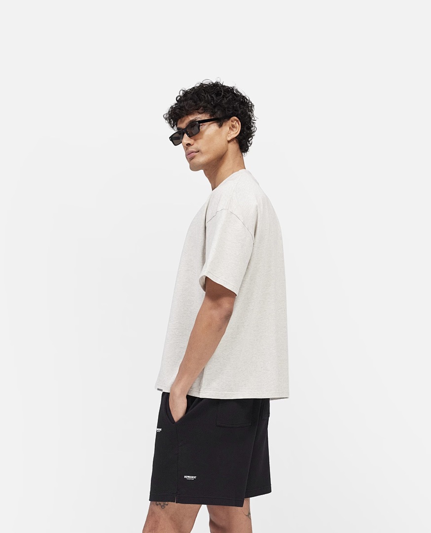 Represent 108 REPRESENT Solid Small Logo Print Short Sleeve T Black White Grey S-XL R3200# - Image 14