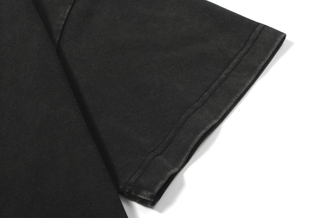 Unbranded 118 Mar Reverse LOGO Print Short Sleeve Black S-XL 8059# - Image 13