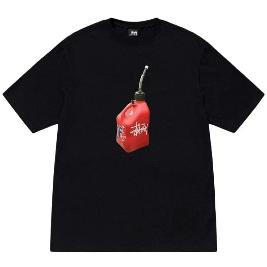 Stussy 98 STU 24SS FUELED TEE Print Short Sleeve T : Black White S M L XL Y2403#
