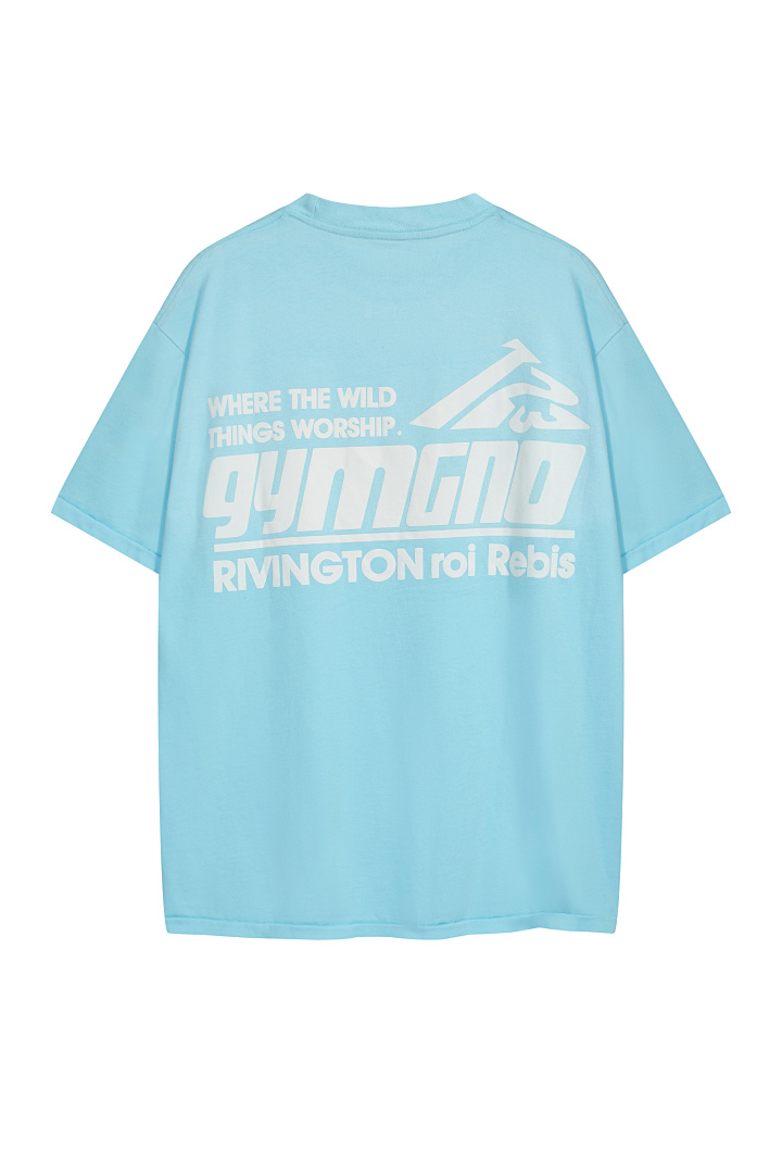 Unbranded 128 RRR 123 USO GYMGNOSTIC TEE Short Sleeve T Red Light Blue 1 2 3 8005# - Image 4