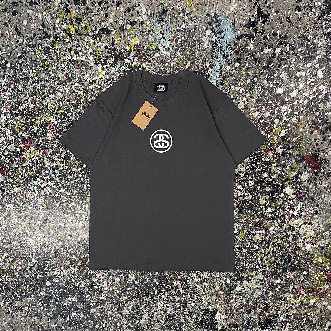 Stussy 108 Stu Small Label Collab Print Short Sleeve T : Black White Grey Green Pink Blue Red S Ｍ L XL XXL - Image 5