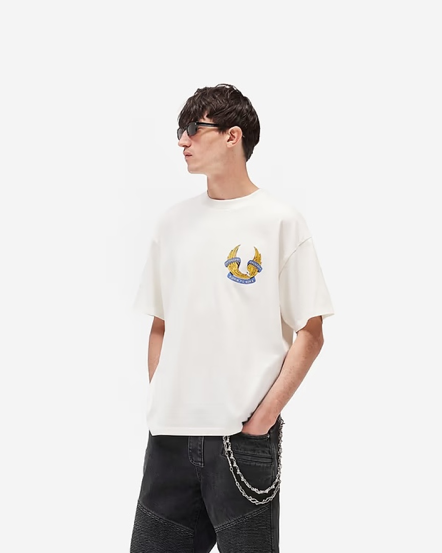 Off-White 138 REPRESENT New High Mens Womens Top Water Wide Short Sleeve : S M L XL Off (White) - Image 21
