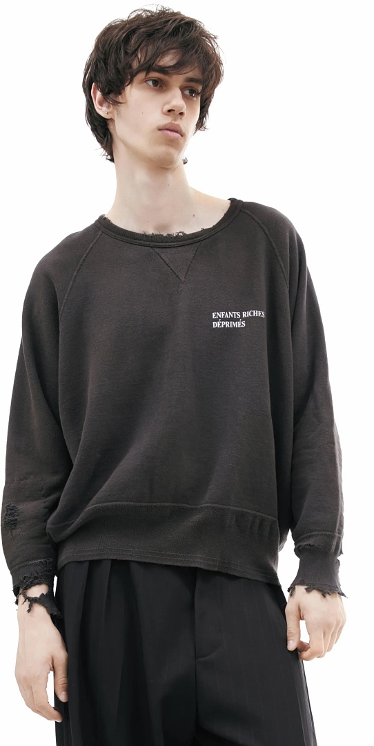 Enfants Riches Deprimes 218 Enfants Riches Deprimes “ Label ” Patchwork : S M L XL (Washed Black) - Image 12