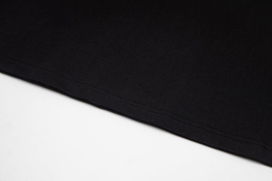 AMIRI 128 Wide Version Model Short Sleeve T Logo Print Diamond High Wind 260 Solid Cotton Black S M L XL 9911# - Image 10