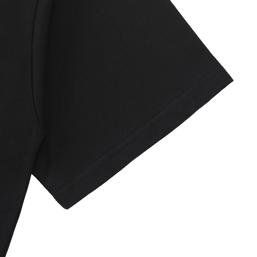 Drew House 108 Drew House Small Print Short Sleeve : Black White S-XL # - Image 9