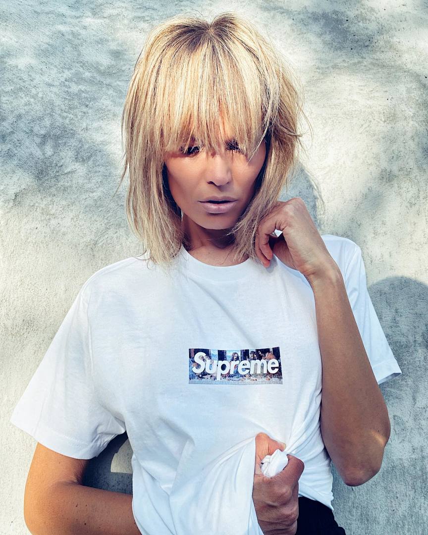 Supreme 108 Sup 21Ss Milan Box Logo Tee Cream Limited Exclusive Bogo Short Sleeve T S M L XL - Image 10