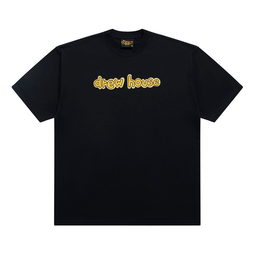 Drew House 98 DREW HOUSE SS TEE VIOLET LOGO Print Short Sleeve T Purple Yellow Black S M L - Image 4