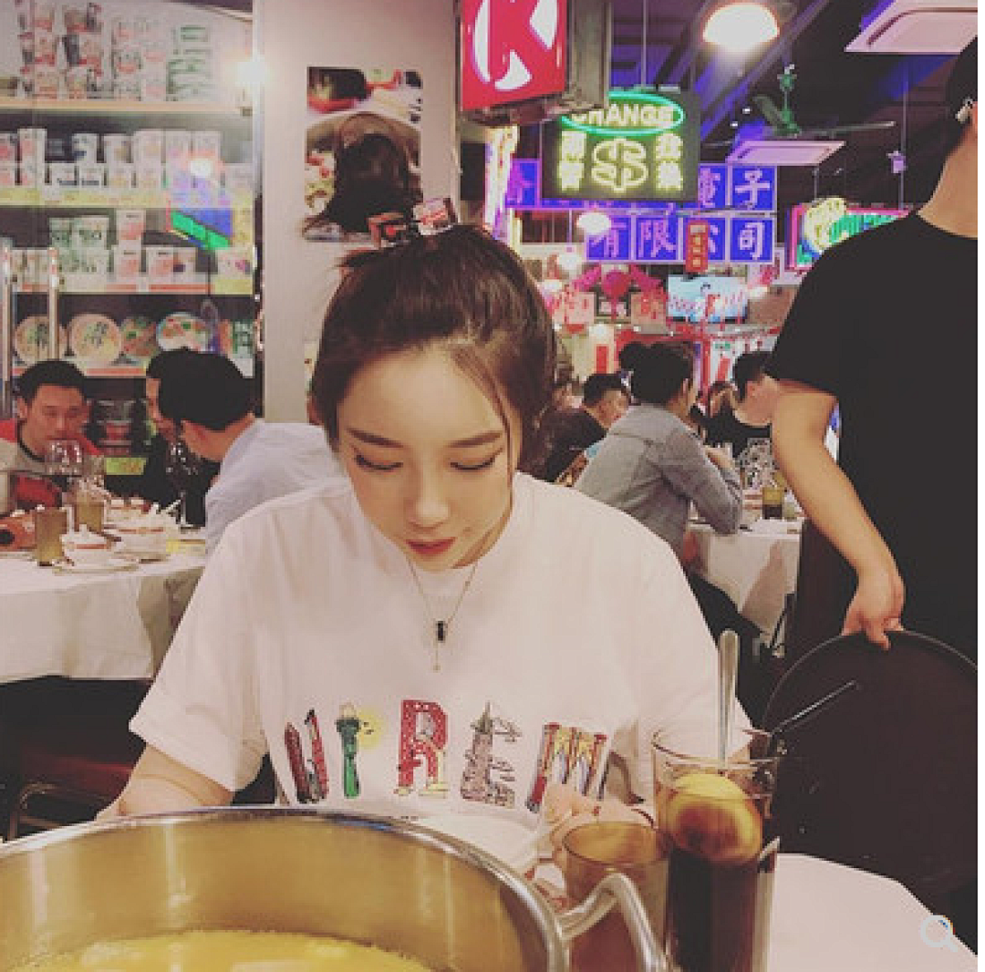 Supreme 118 Sup 19SS City Arc Tee Embroidered Logo Color Short Sleeve T Black White S-XL B104# - Image 6