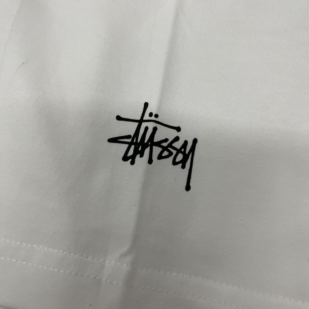 Stussy 108 Stussy City LOGO Short Sleeve T : Black White S Ｍ L XL - Image 12