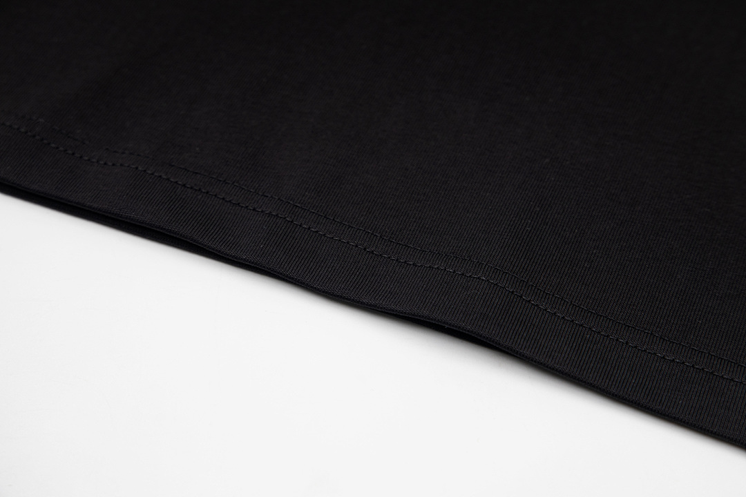 AMIRI 118 Wide Version Model Short Sleeve T Logo Print High Wind 260 Solid Cotton Black White S M L XL 9919# - Image 10