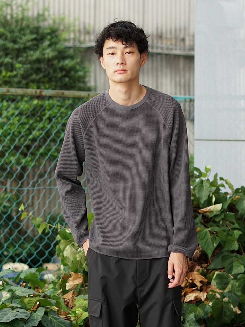 Unbranded 158 Goldwin SS25 SOLOTEX City Embroidered Snow Floral Logo Long Sleeve T : Black Cloud Grey White 2 3 4 5 - Image 10