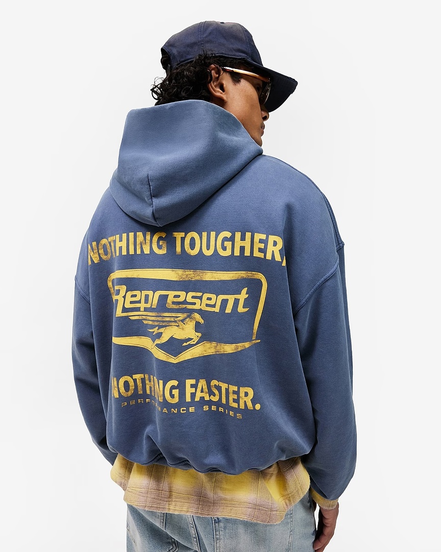 Represent 238 Represent Nothing Faster Print Short Washed : S M L XL - Image 19