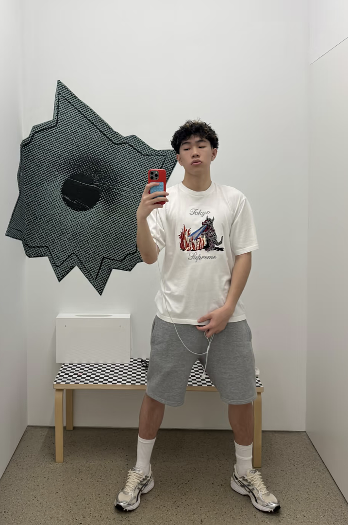 Supreme 178 SS26 MONSTER Tokyo Embroidered Small T Black White S-XL - Image 36