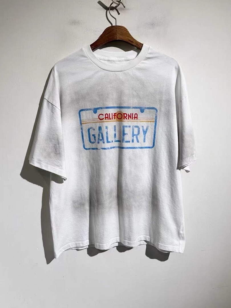 Gallery Dept 118 GAL LOGO Print Short Sleeve T Black White S-XL 8078# - Image 37