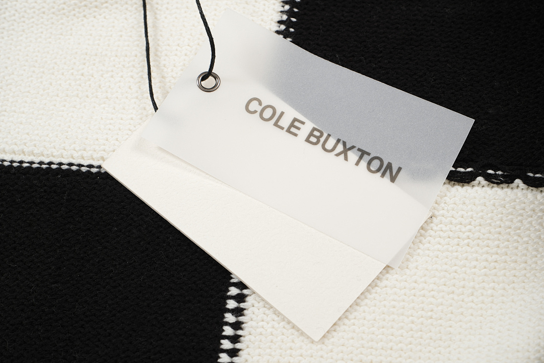 On Running 278 Cole Buxton Black White Double Stand Collar Fleece S-XL C7022# - Image 15