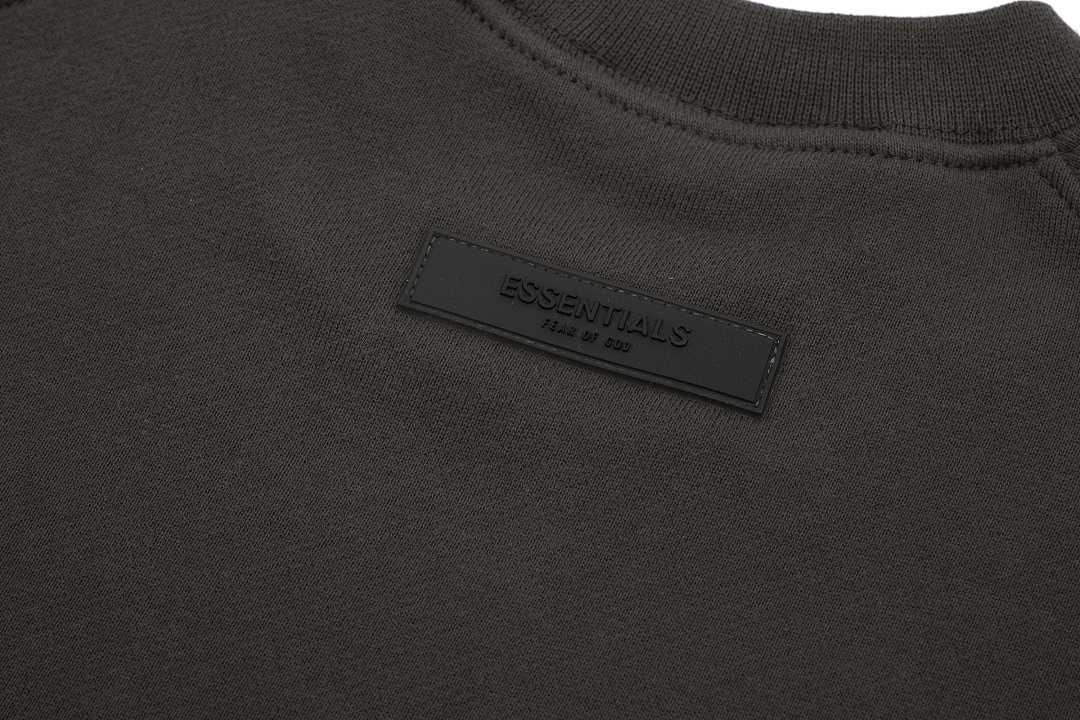 Essentials 98 ESS LOGO Sleeve Collar Purple Mist Blue Brown Black Big White Yellow Sand S-XL 6204# - Image 26