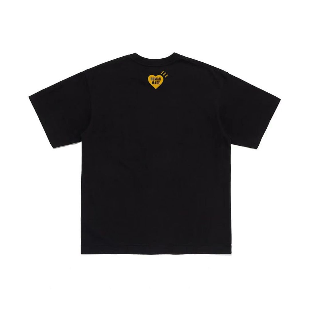Human Made 118 HUMAN MADE SS25 Wind Print Wide Short Sleeve T : Black White S M L - Image 5