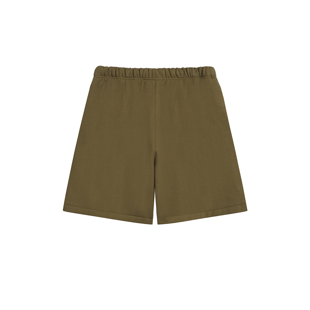 Essentials 148 Ess Fall24 BACK TO SCHOOL Fleece Soccer Short Print Black Green Olive Oatmeal Grey Sea Blue S-XL - Image 56